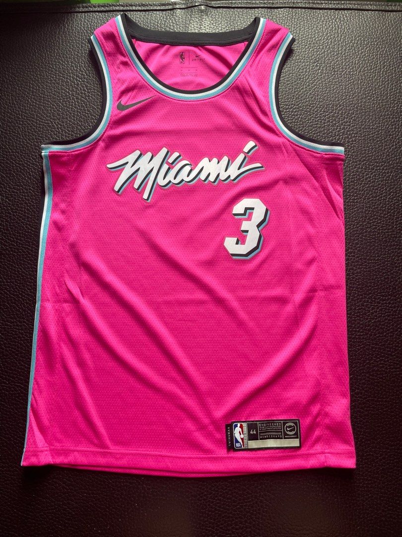 Nike Swingman Heat Dwayne Wade Earned Edition Jersey Carousell