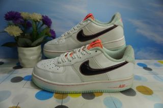 Nike Youth Air Force 1 07 White-Atomic Pink  Size 41 Insole 26 cm