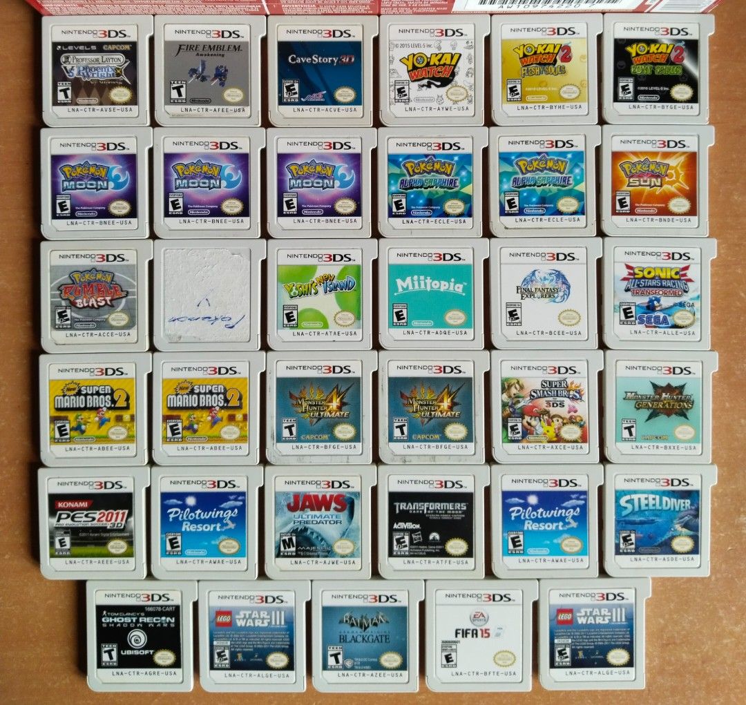 New 3ds only games list shop