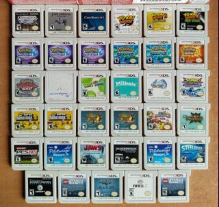Nintendo 3ds and 2ds Games ( Cartridge Only )