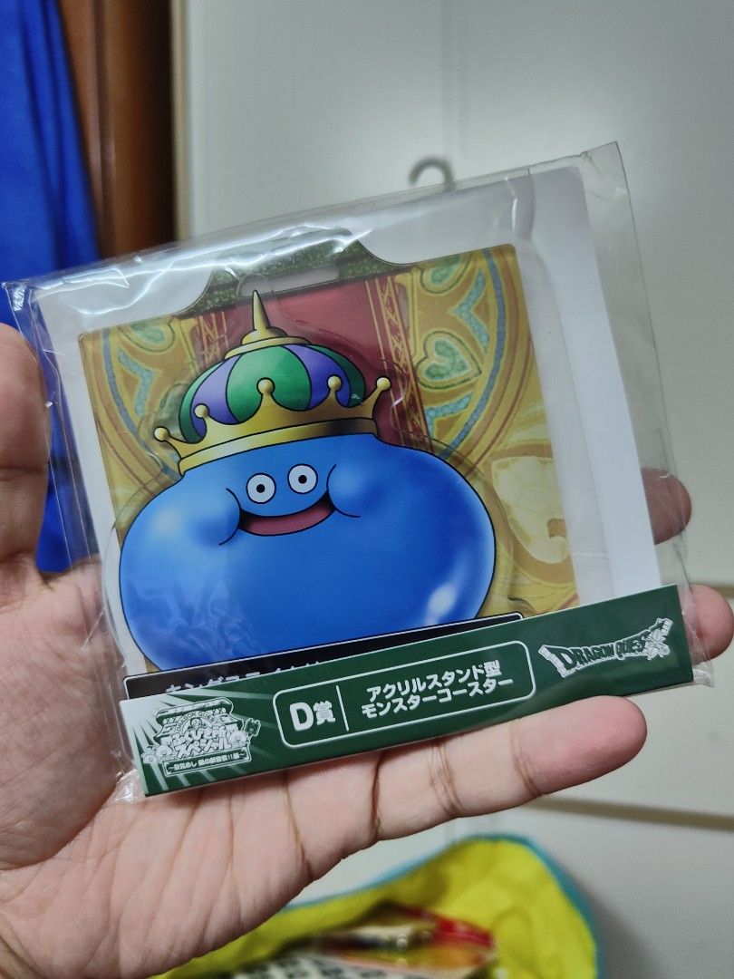 Official Dragon Quest Kuji Prize D King Slime Acrylic Standee, Hobbies   Toys, Collectibles  Memorabilia, Fan Merchandise on Carousell