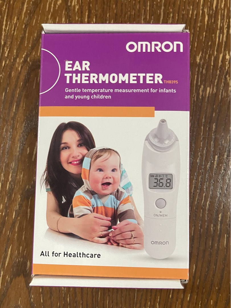 Omron Ear Thermometer, Health & Nutrition, Thermometers on Carousell