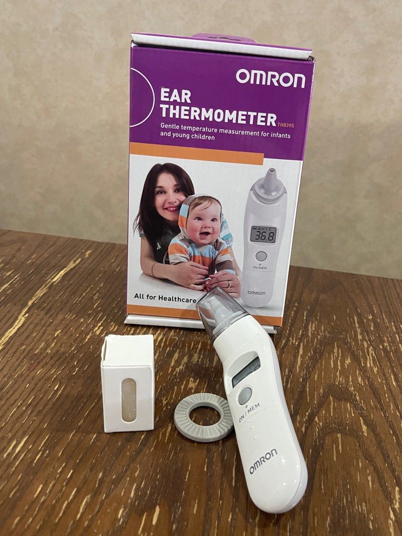 Omron Ear Thermometer, Health & Nutrition, Thermometers on Carousell