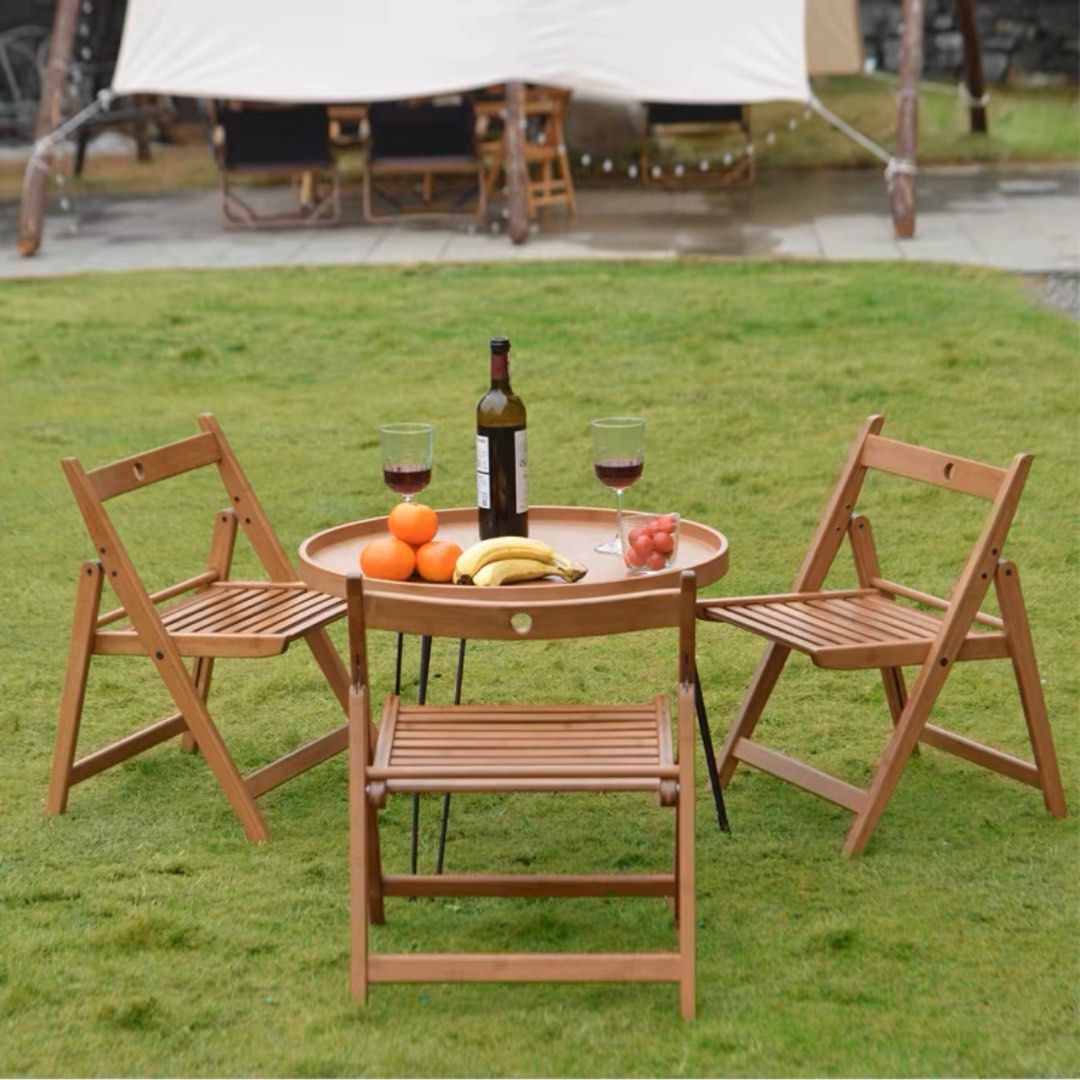 Discover the Ultimate Convenience with Outdoor Foldable Table Rounds