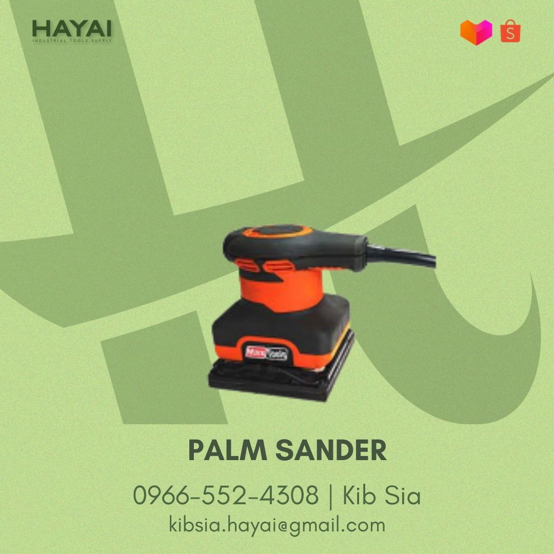 PALM SANDER, Commercial & Industrial, Industrial Equipment on Carousell