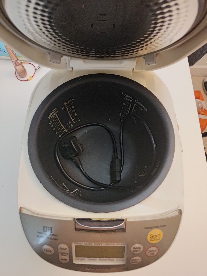 Panasonic IH SRJHF18 Rice Cooker, 家庭電器, 廚房電器, 鍋具 Carousell