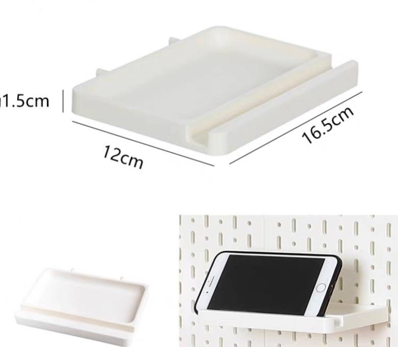 pegboard phone stand, Furniture & Home Living, Home Improvement