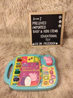 Peppa pig learn and discover book
