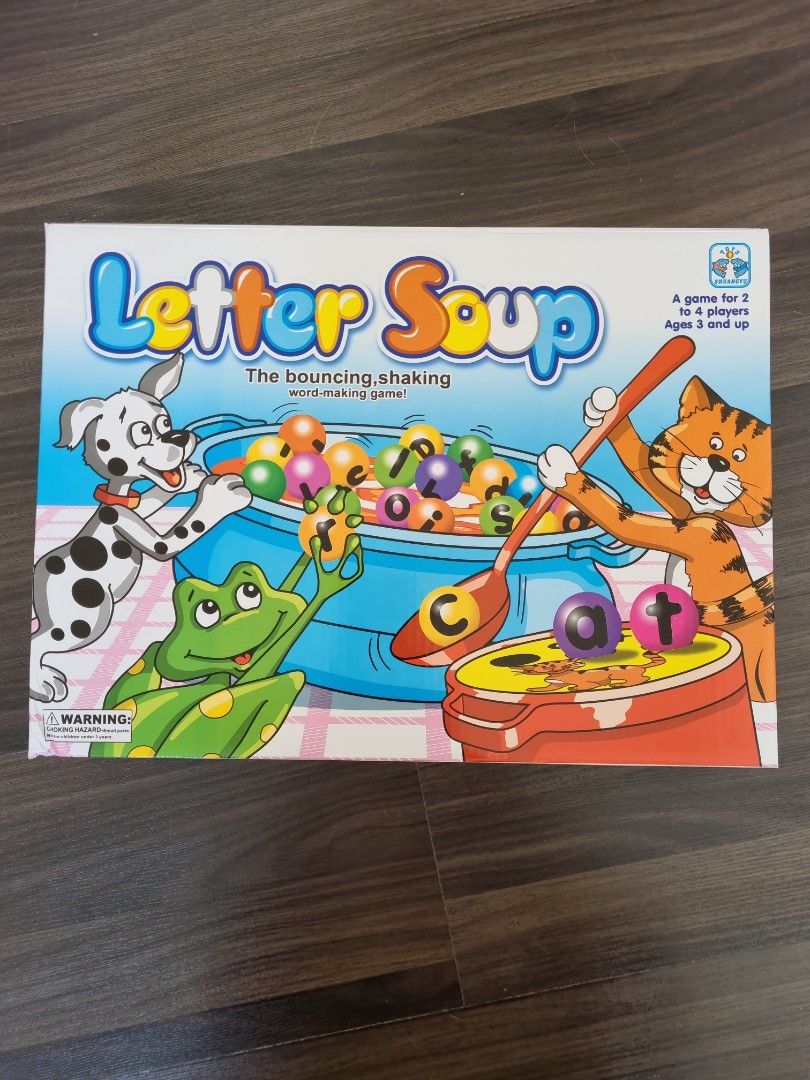 Phonics Letter Soup, Hobbies & Toys, Toys & Games on Carousell