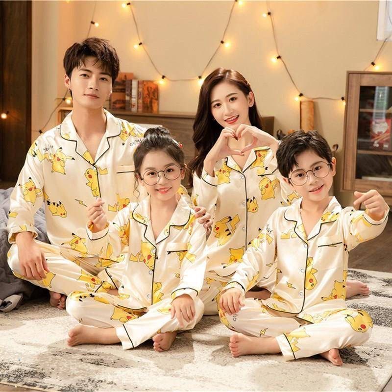 Pikachu Sleepwear Pajamas Men s Fashion Tops Sets Sleep and