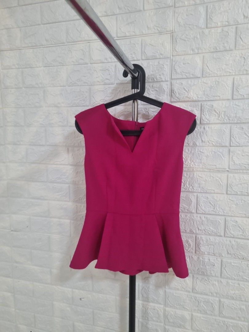 Rosa Peplum Top main image 1