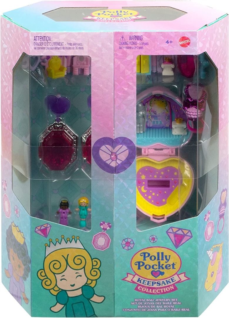Polly pocket jewelry box top