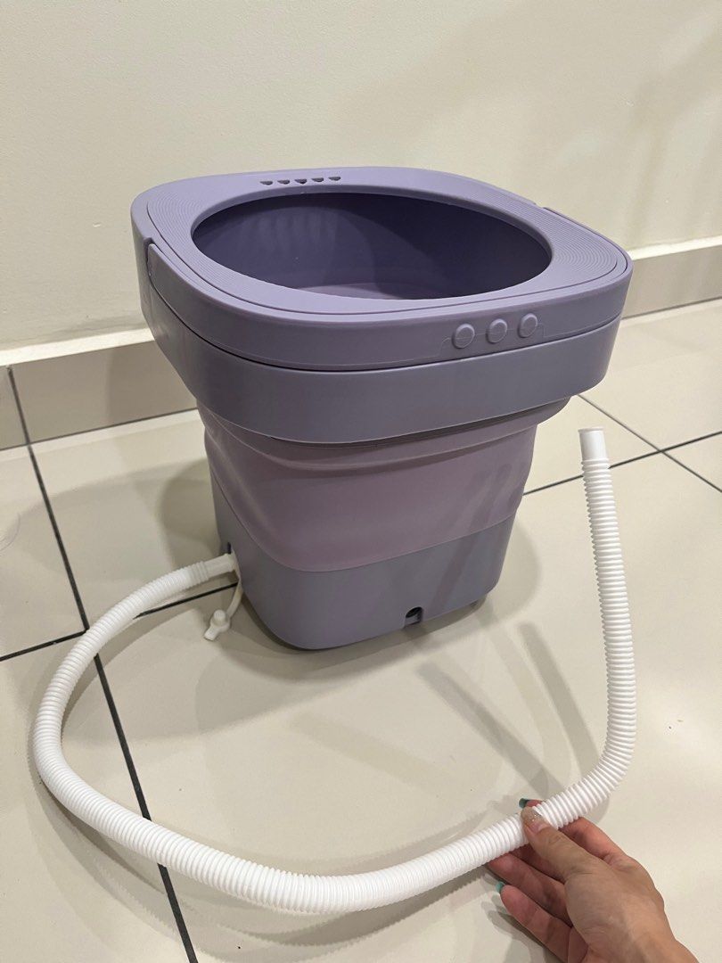 Portable & Foldable Mini Washing Machine 6.5L, TV & Home Appliances