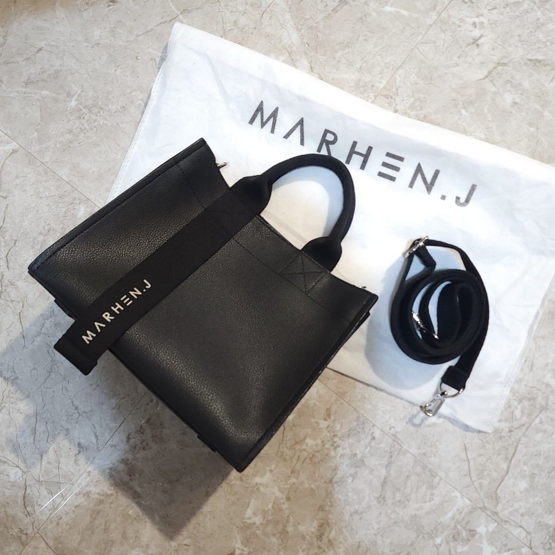 (PRELOVED) TAS MARHEN.J CINDY BAG warna HITAM 1000 ORIGINAL KOREA