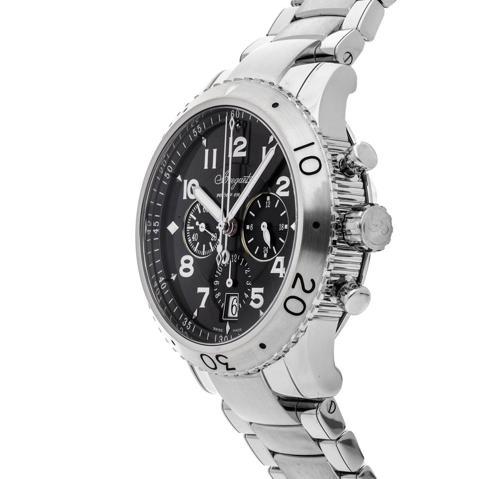 Pre Owned Breguet Type XXI Flyback Chronograph 3810ST92SZ9 Luxury