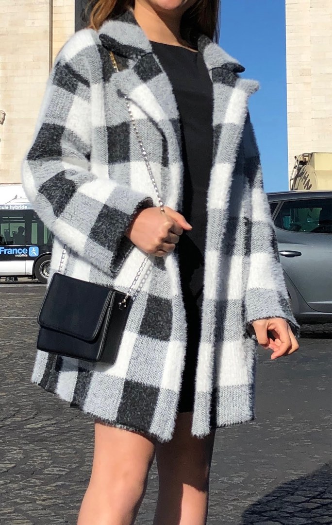 Primark Autumn Winter Checkered Coat