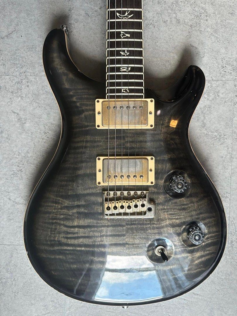 Prs custom 24 (25th anniversary) charcoal burst, Hobbies & Toys, Music ...