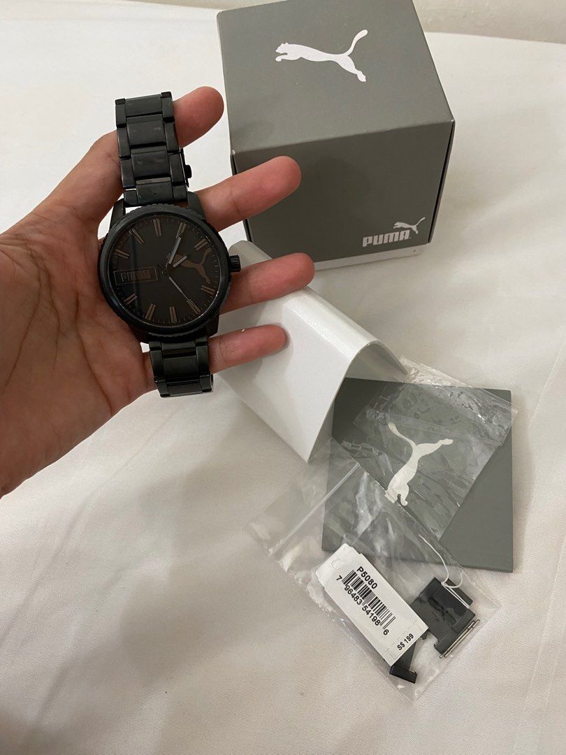Puma leather new arrivals watch