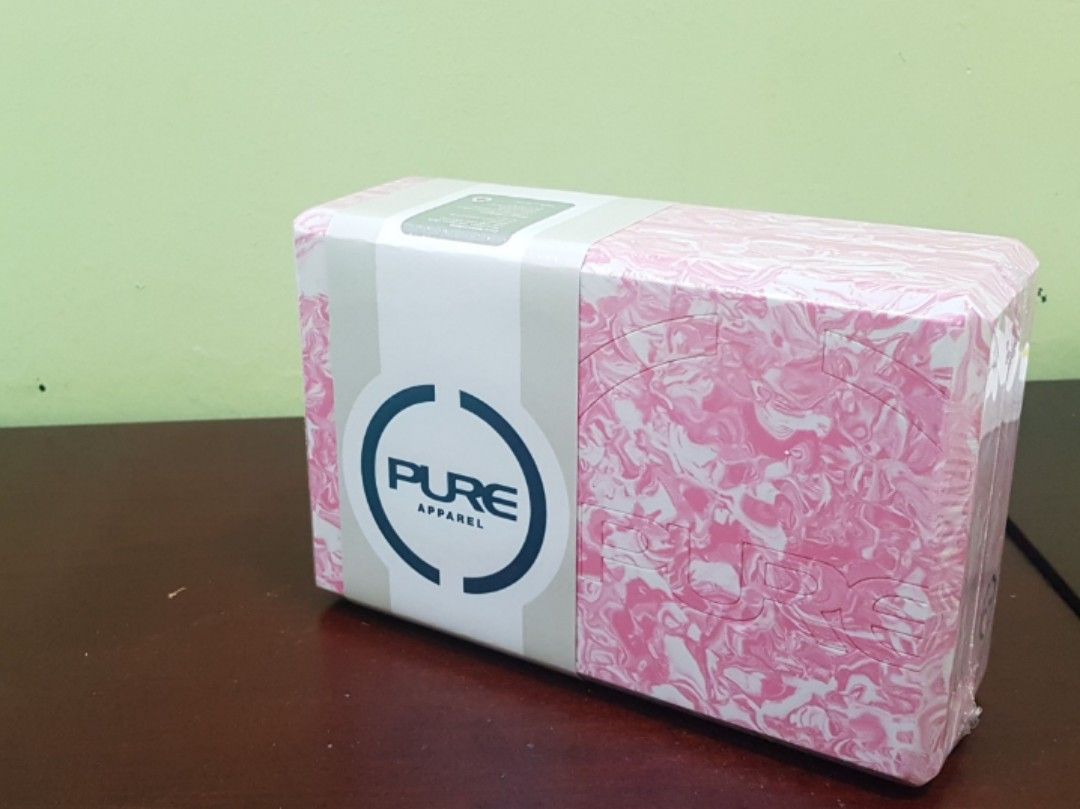 Pure yoga hot sale block