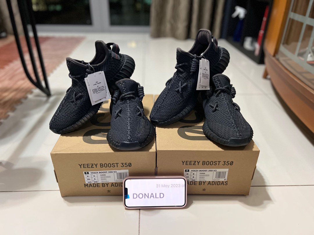 yeezy 350 black original