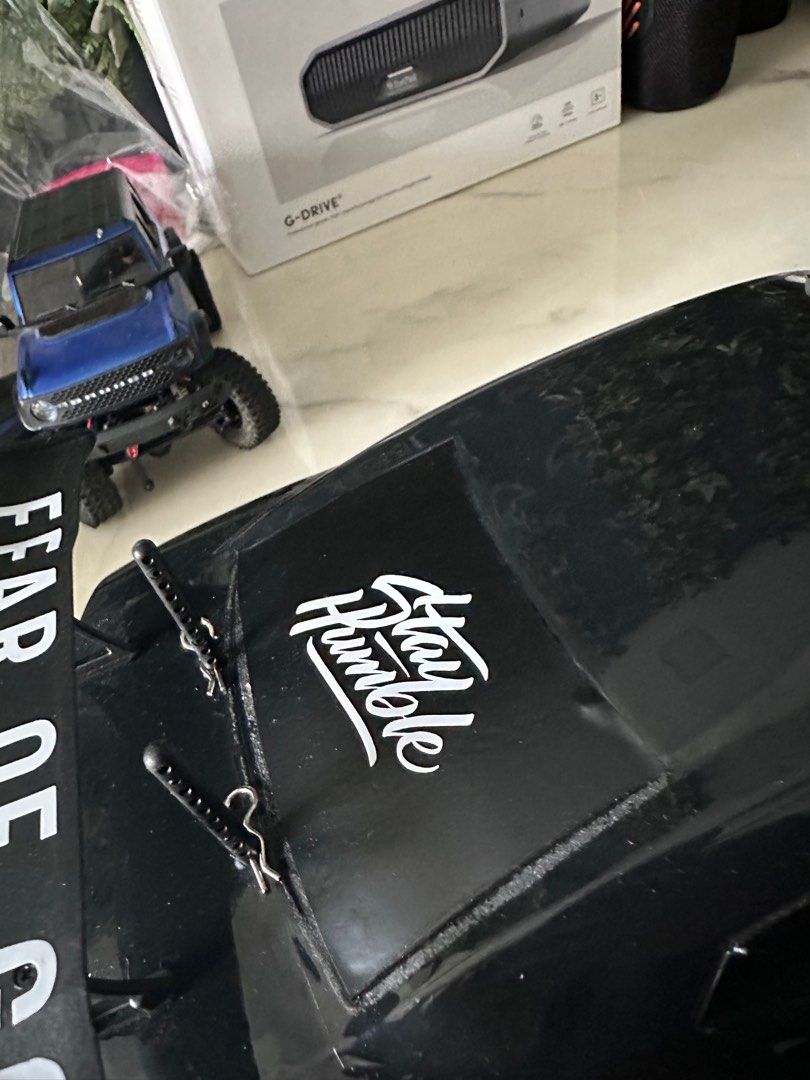 RC car custom decals and stickers