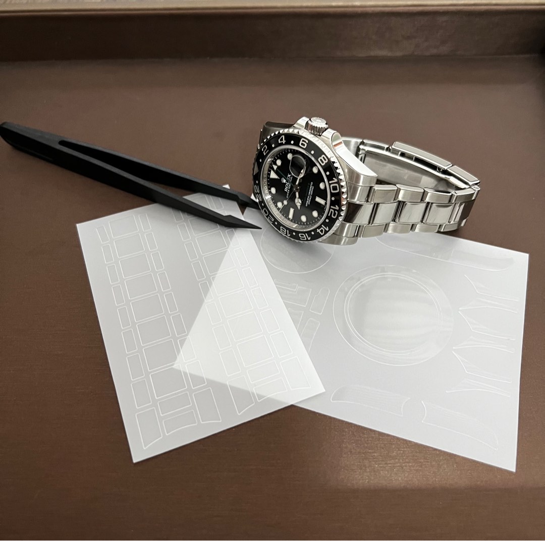 Rolex watch protection film , Luxury, Watches on Carousell
