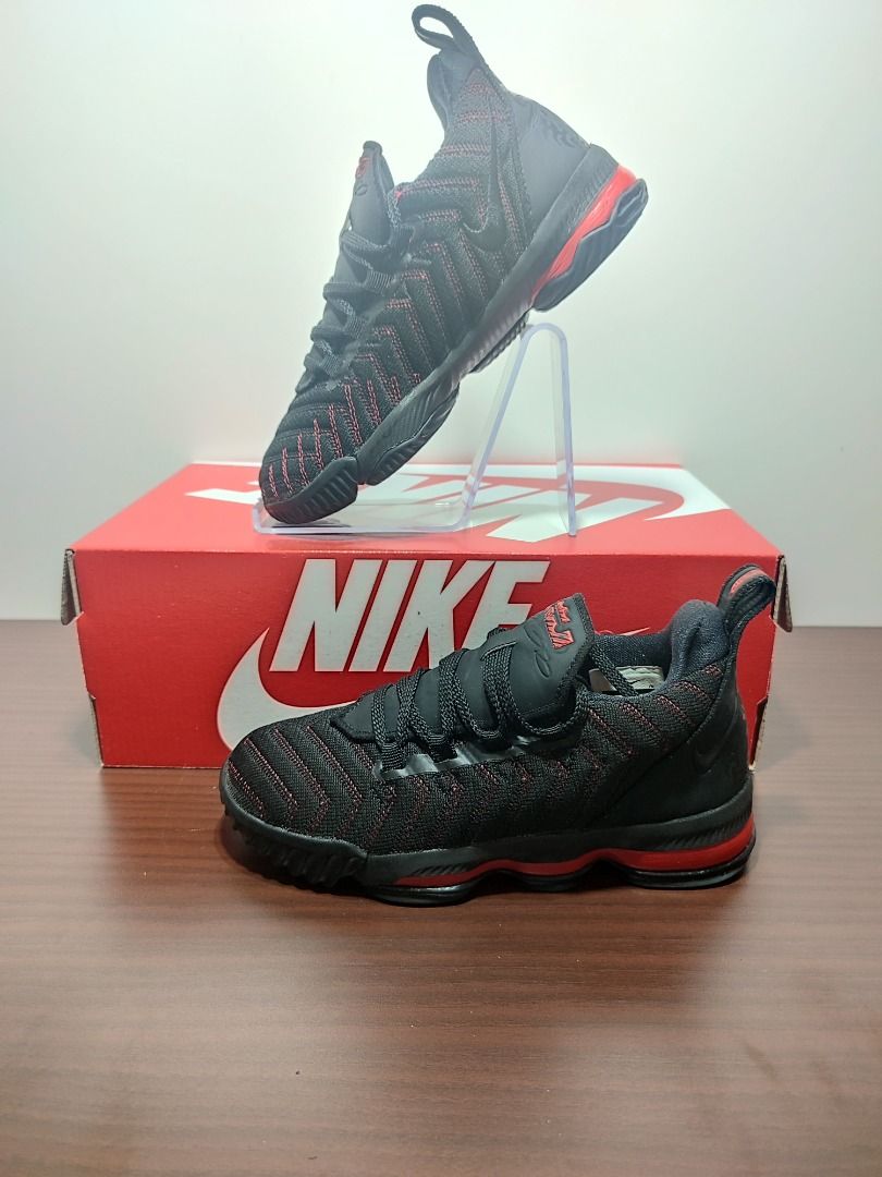 Sepatu Anak Nike LeBron 16 Fresh Bred PS Kids Fesyen Pria