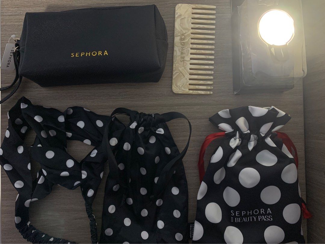 Sephora Mini Ringlight Pouch Comb