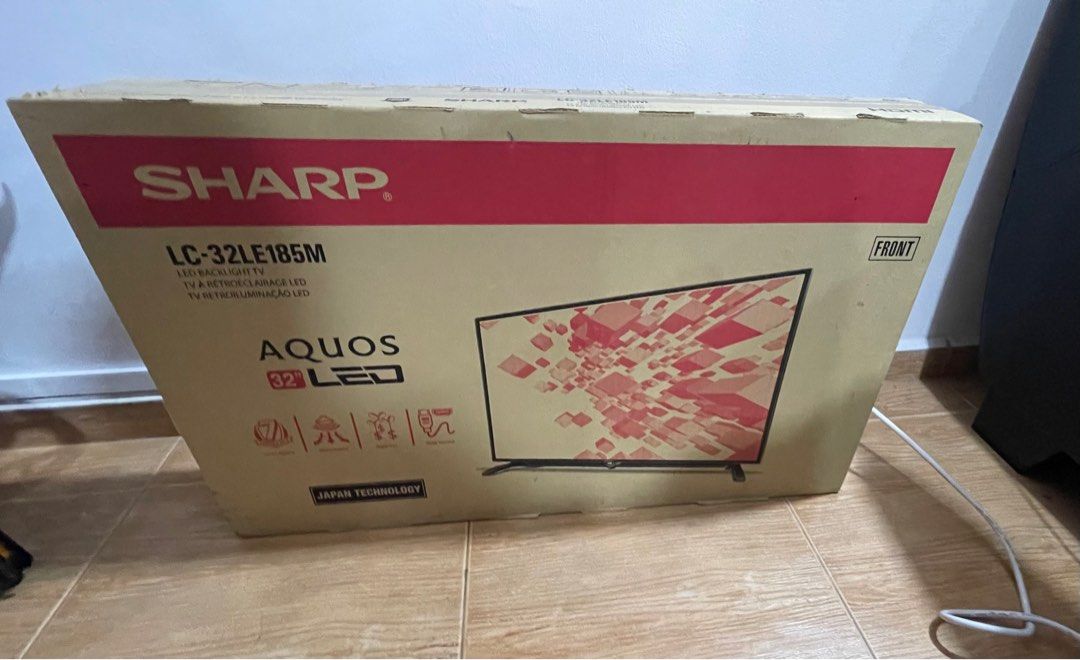 SHARP Aquos 32 inch LED TV, TV & Home Appliances, TV & Entertainment ...