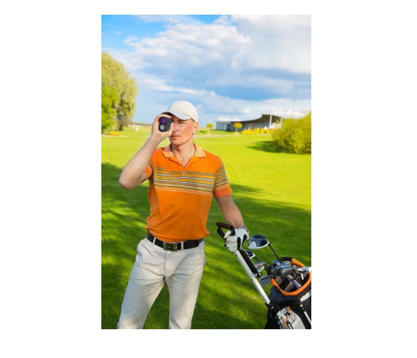 Signify Laser Range Finder (Item Code 517) (Category: Golf) located in Marikina City. Submitted by skowshop (Listing ID 1234923443, Image 3). Description: Redefine your game and know your target with the Laser Range Finder from Signify. Perfect for sports, photography and DIY, this compact device is ergonomically designed for comfort and is easily stashed in your bag for whenever you need it. Featuring a high performance semiconductor laser, 3 mo