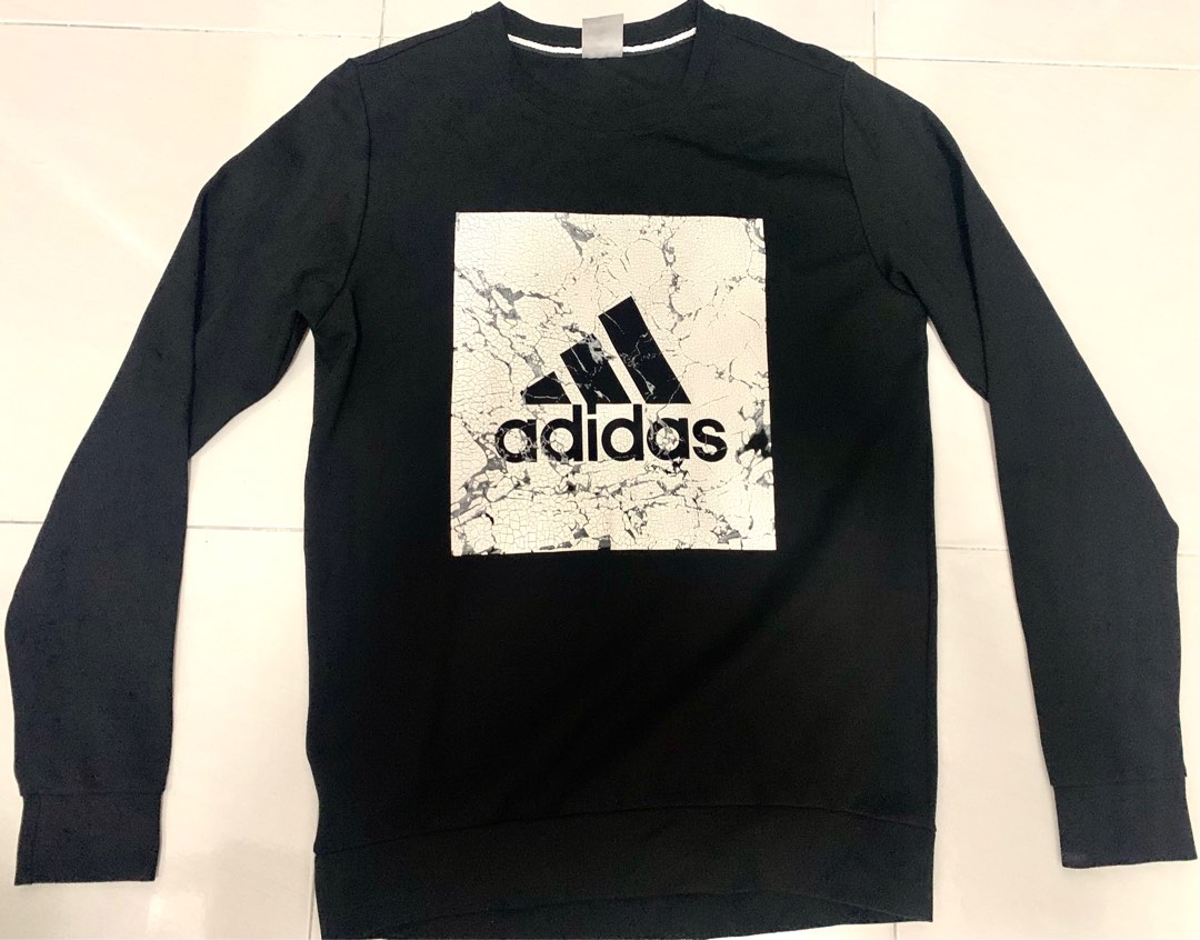 Adidas on sale marble sweatshirt
