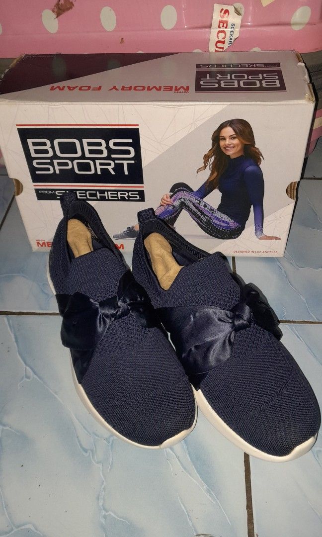 Skechers Bob Sport Bow Beauty Navy