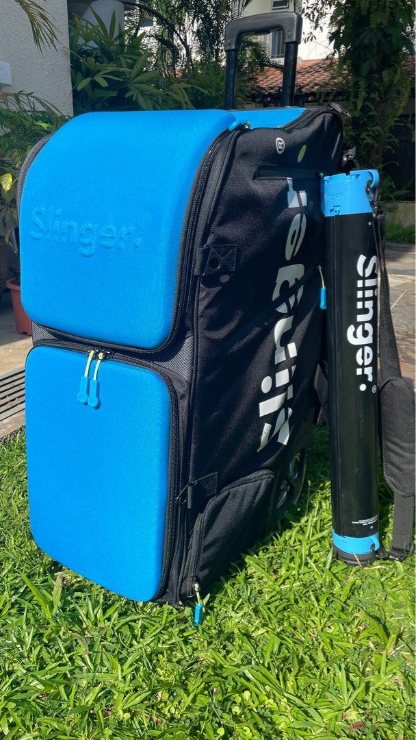 Slinger tennis ball launcher, Sports Equipment, Sports & Games, Racket