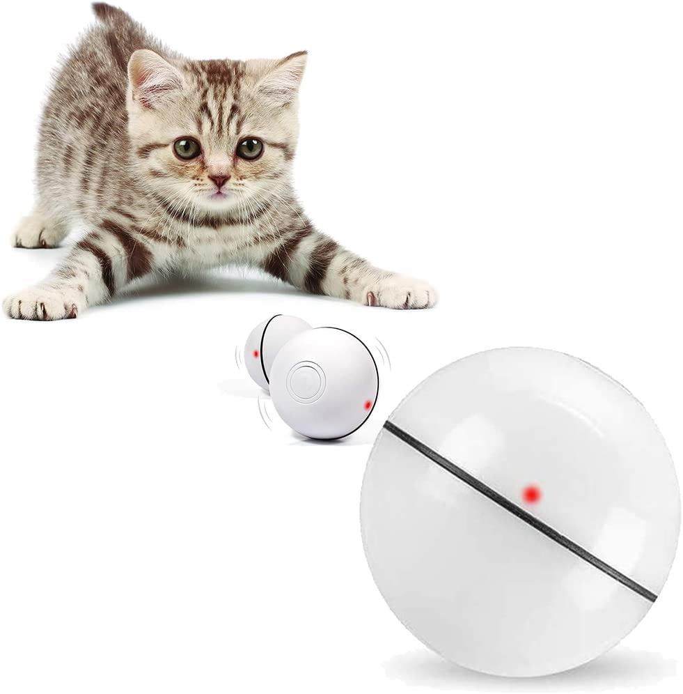 Smart Cat Ball Toy Interactive Cat Toys for Indoor Cats Adult