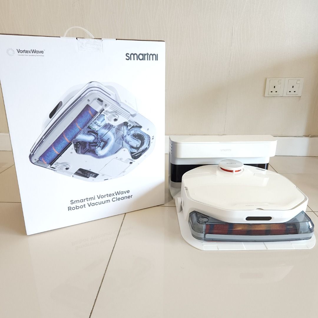 SmartMi Vortex Wave Robot Vacuum + 300Rm Waranty (Free), TV & Home