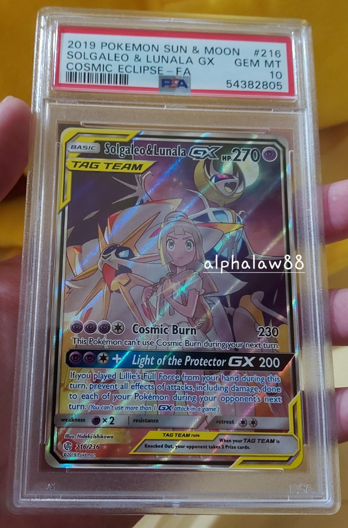 Solgaleo & Lunala GX - SM - Cosmic Eclipse - Pokemon