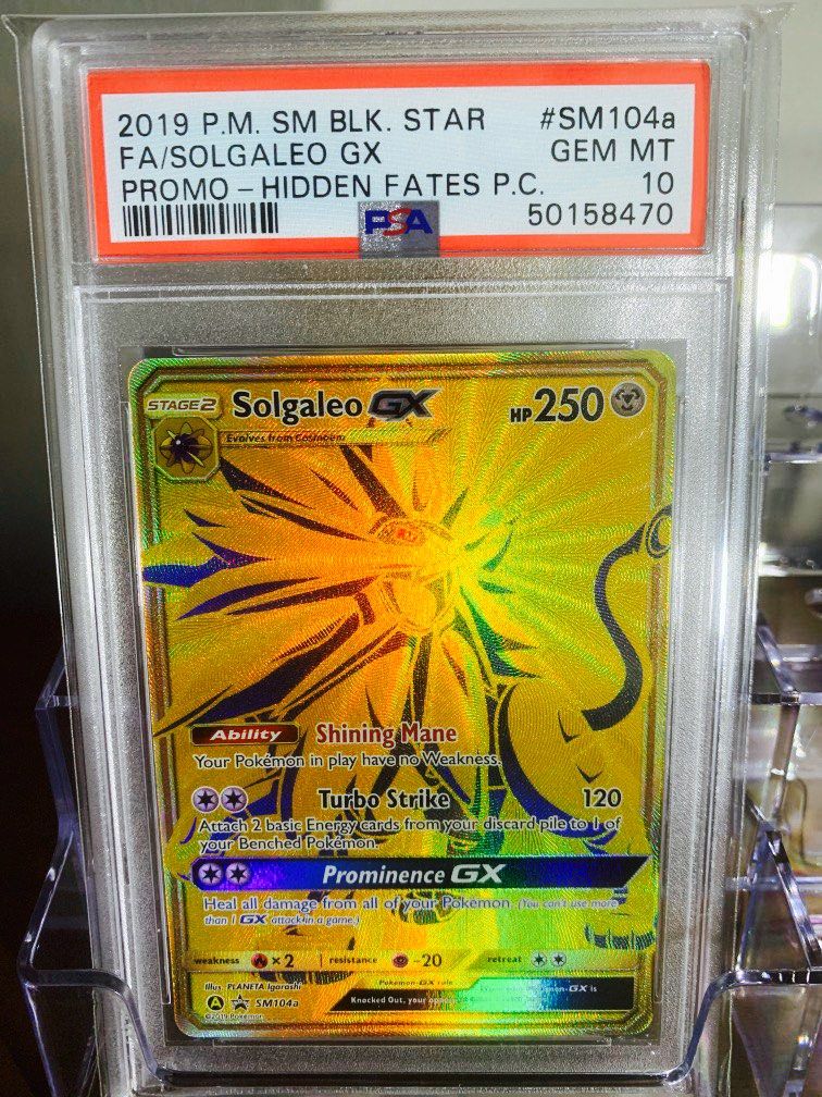 Solgaleo GX - SM104a - SM Promos - Pokemon