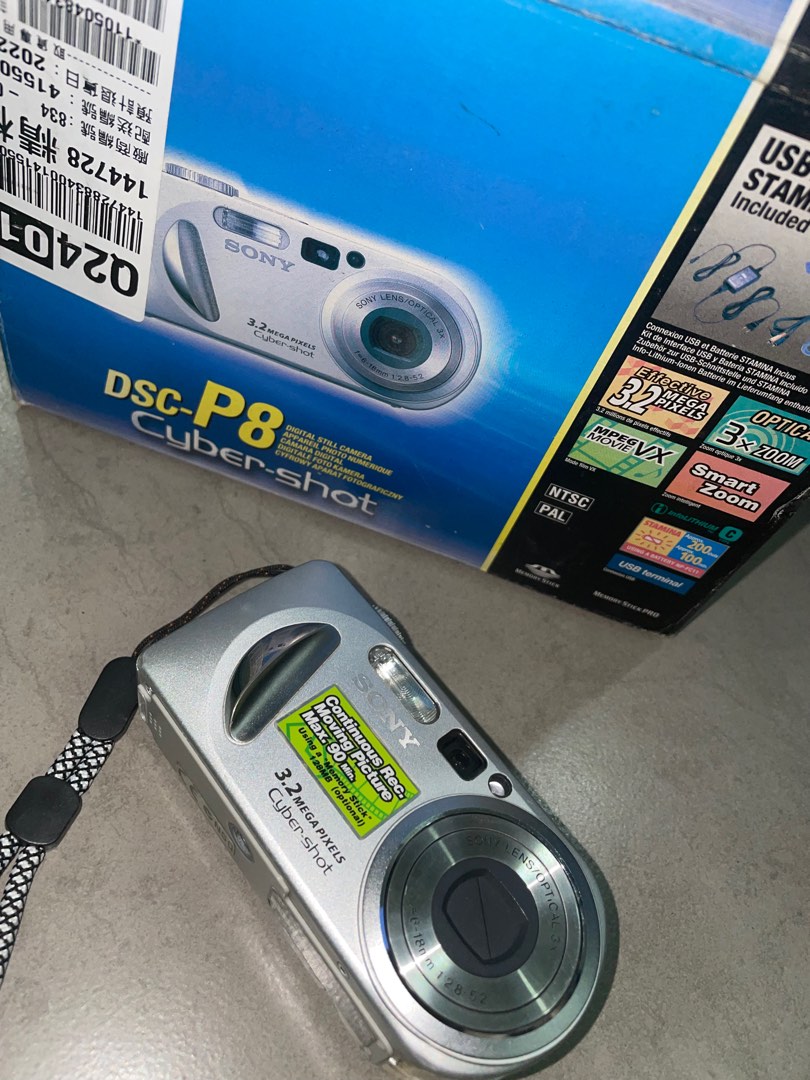 SONY Cybershot DSCP8, Photography, Cameras on Carousell