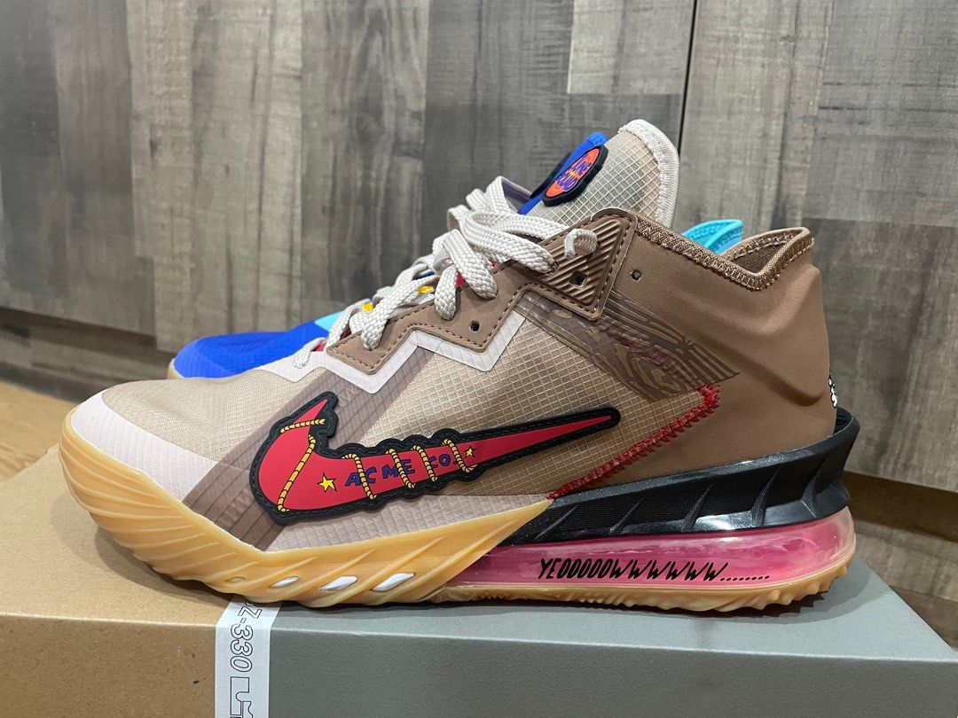 Buy Space Jam X Nike Lebron 18 Low 'Wile E. Vs Roadrunner' CV7562-401/CV7564-401 - Foto 11