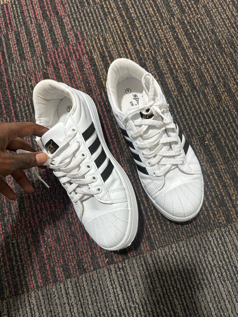 Sparx white sneakers UK 7