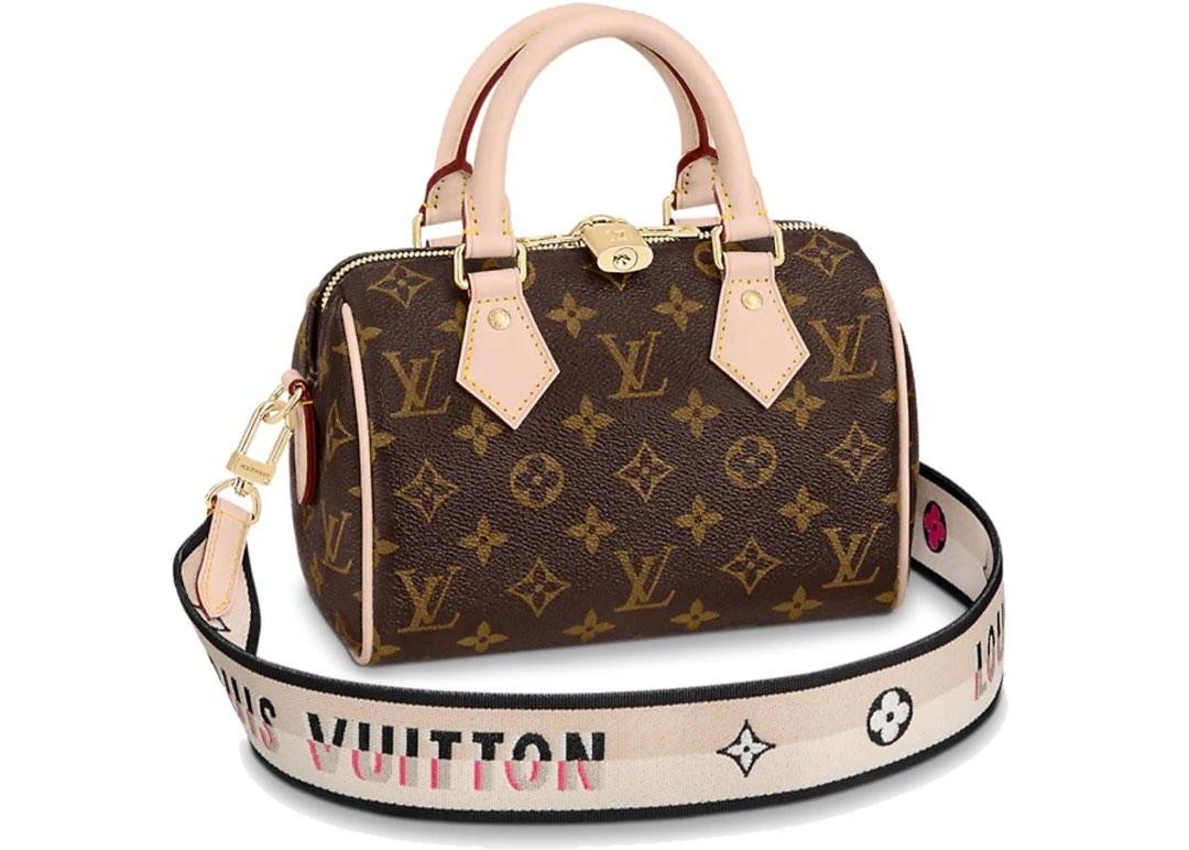 USED) LV Speedy Monogram saiz 20, Luxury, Bags & Wallets on Carousell