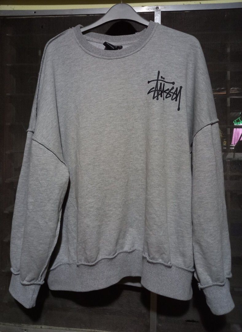 Stussy Crewneck Sweatshirt Men s Fashion Tops Sets Formal