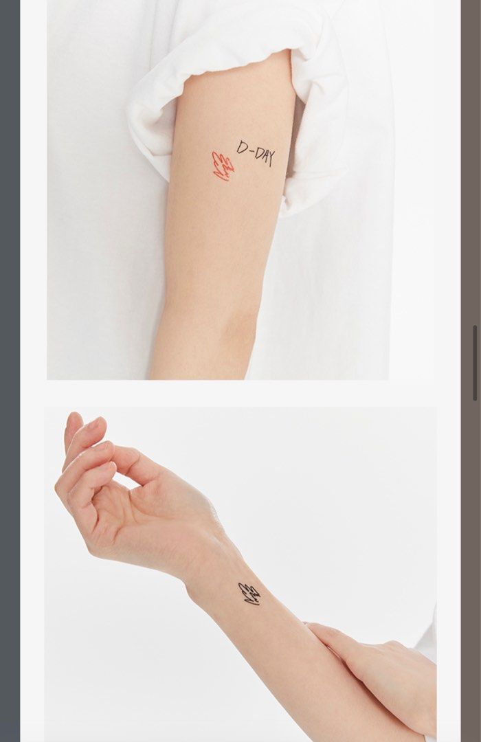 Yoongi Handwriting Tattoo | TikTok