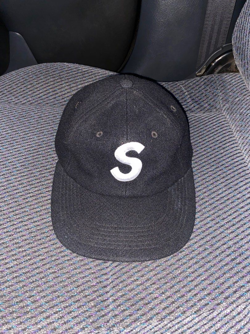 Supreme Wool S Logo Cap, Men's Fashion, Watches & Accessories, Caps & Hats  on Carousell