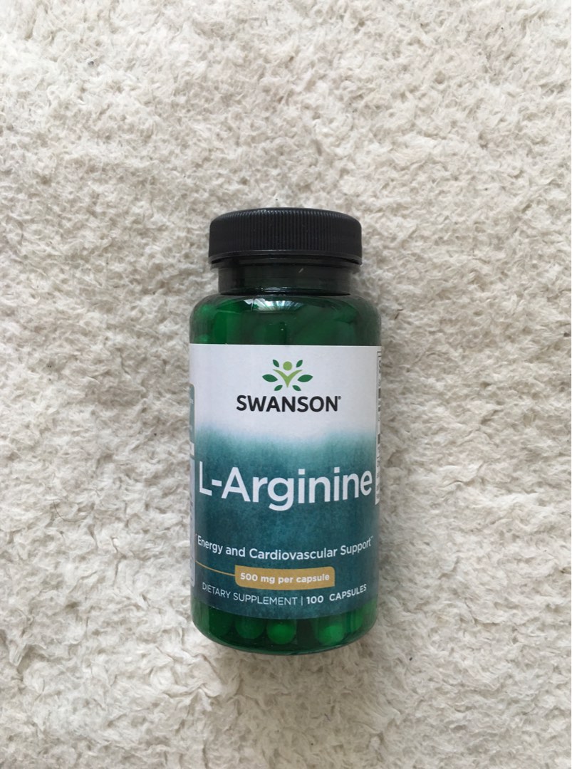 Swanson LArginine 500mg 100 capsules 850mg 90 capsules also Available