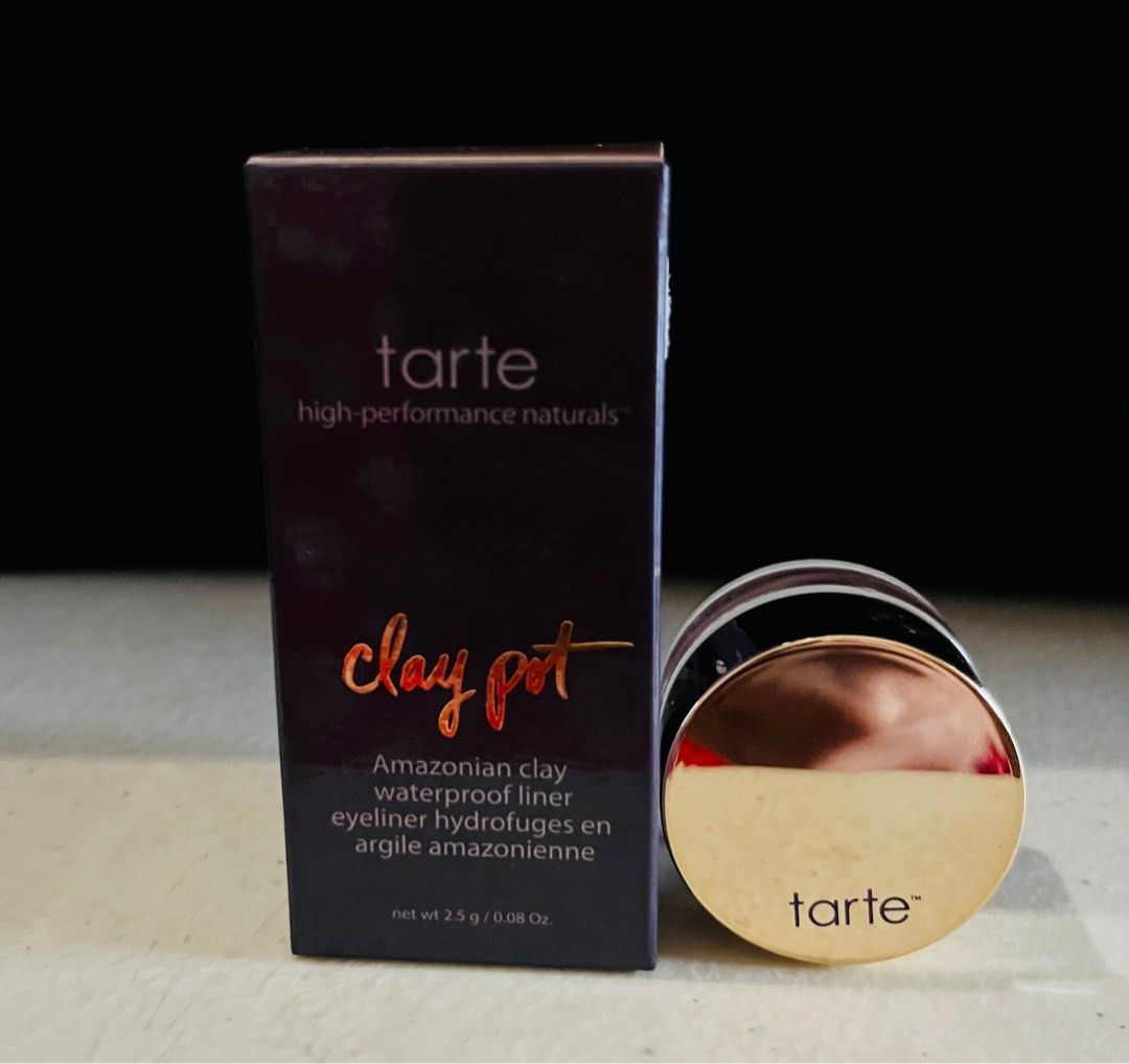 tarte clay pot Amasonian clay waterproof liner eyeliner hydrofuges, Beauty  & Personal Care, Face, Makeup on Carousell