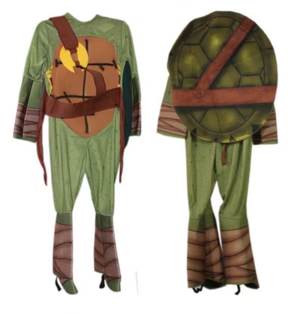 KIDS TMNT LEONARDO COSTUME TEENAGE MUTANT NINJA TURTLES DELUXE HALLOWEEN