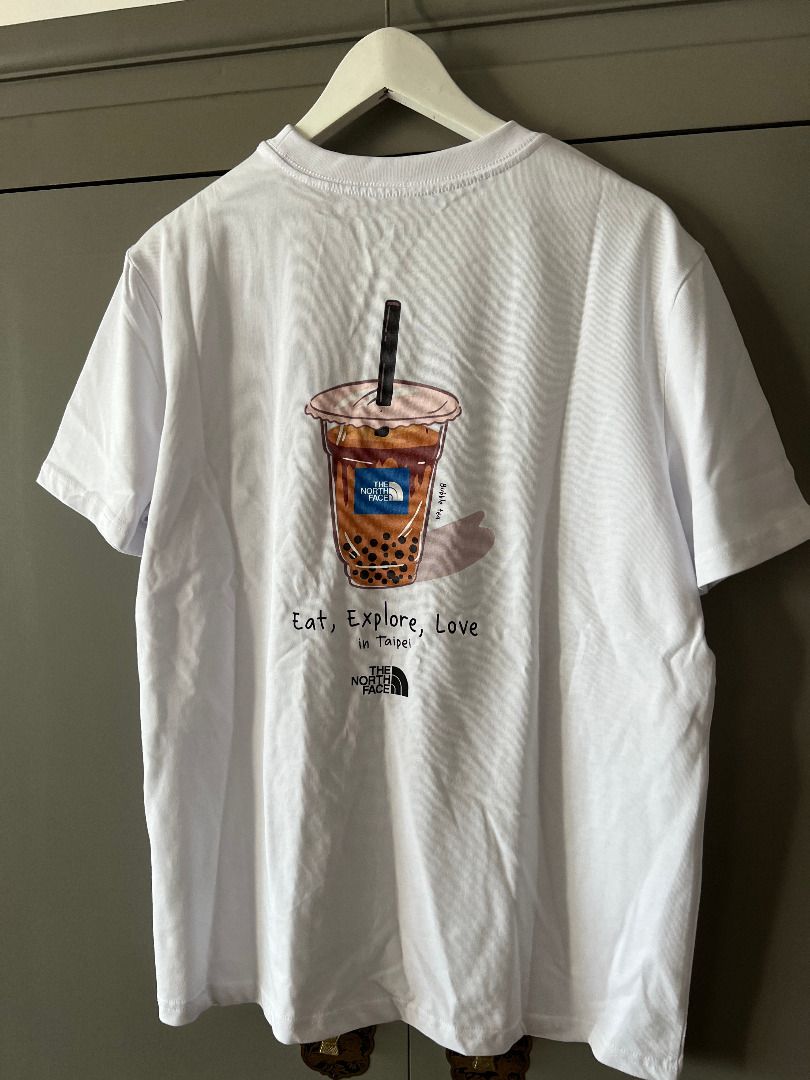 The North Face T Shirt Size L Special Edition Taiwan Bubble Tea