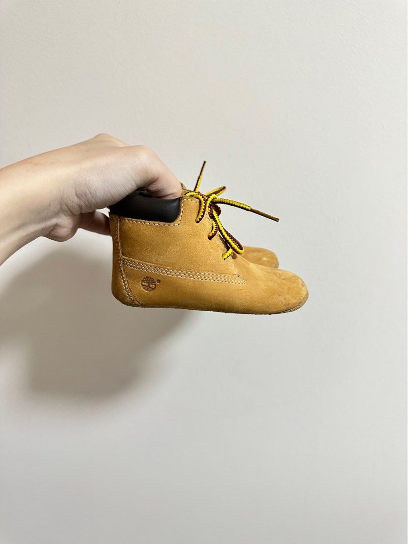 Size 4 Timberland baby yellow boots Babies Kids Babies Kids