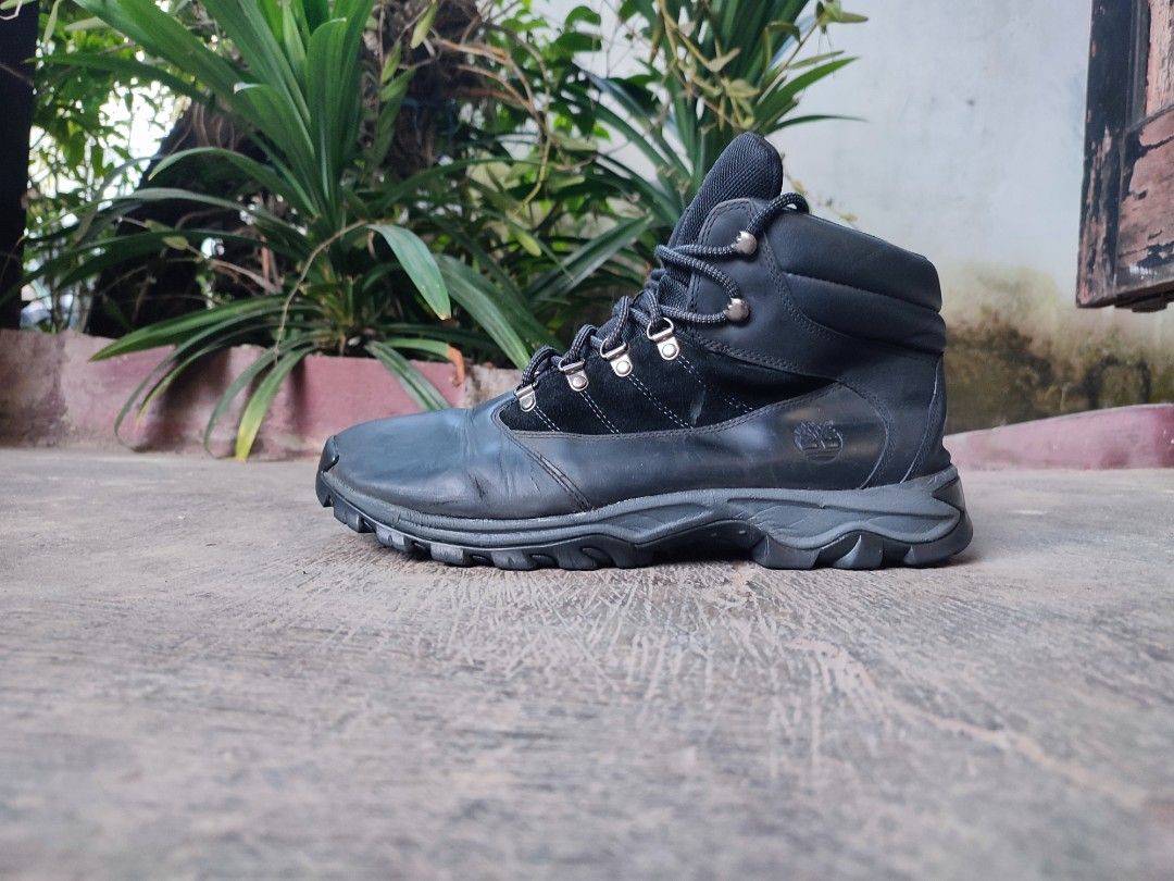 Timberland Rangeley mid noir Fesyen Pria Sepatu Sepatu Boot di